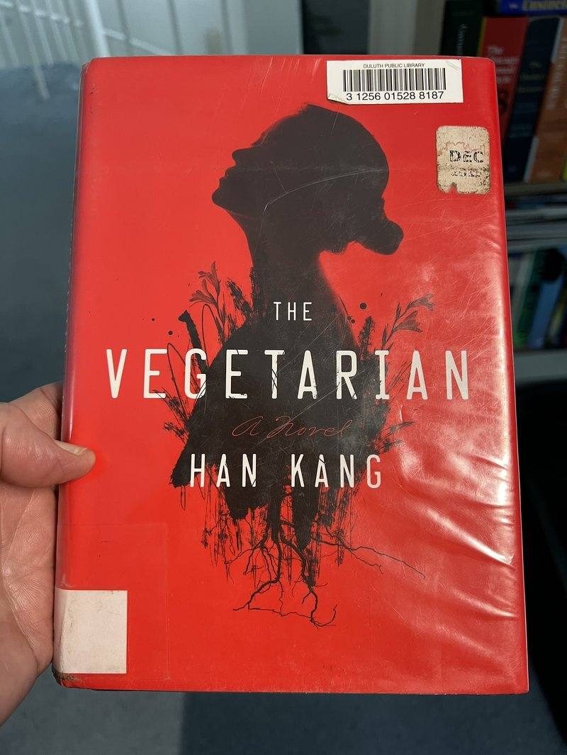 The Vegetarian book cover