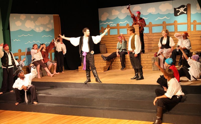 Youth production of The Pirates of Penzance at Theatre in the Woods