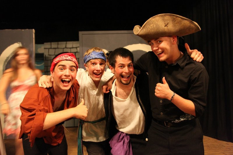 Youth production of The Pirates of Penzance at Theatre in the Woods