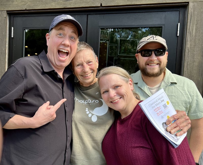 We saw Carolyn!