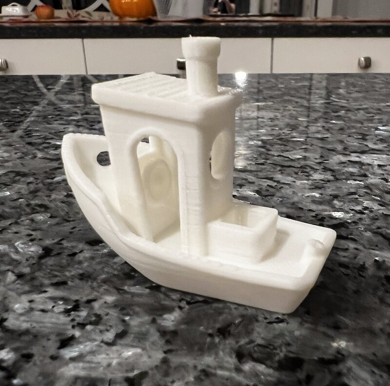 A cute little test-print boat