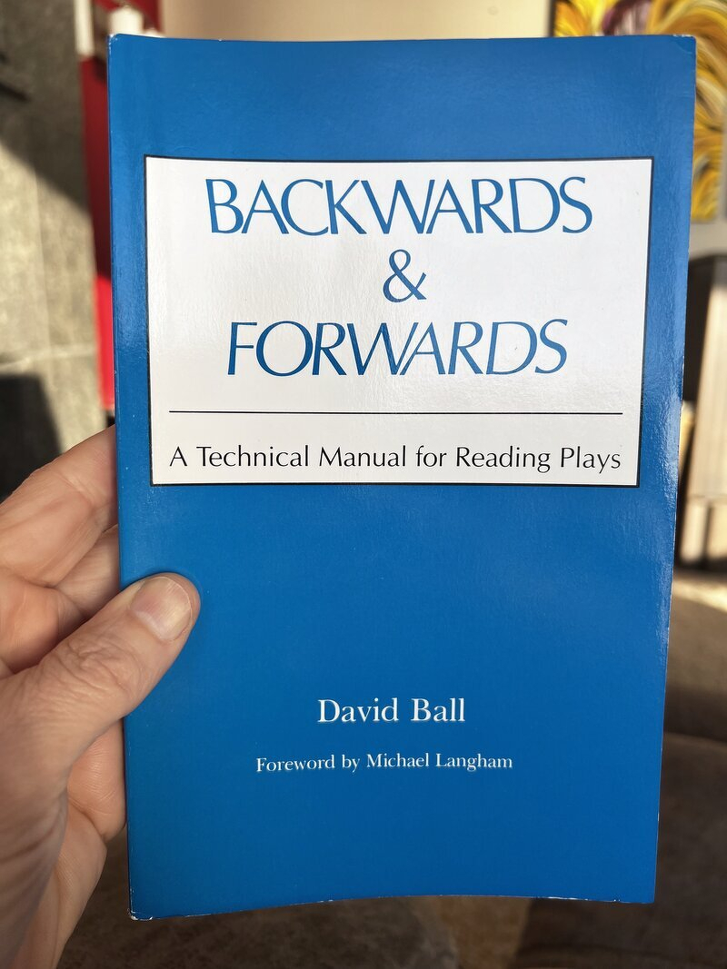 The cover of Backwards & Forwards by David Ball