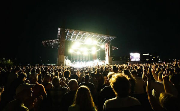 Trampled concert at Bayfront