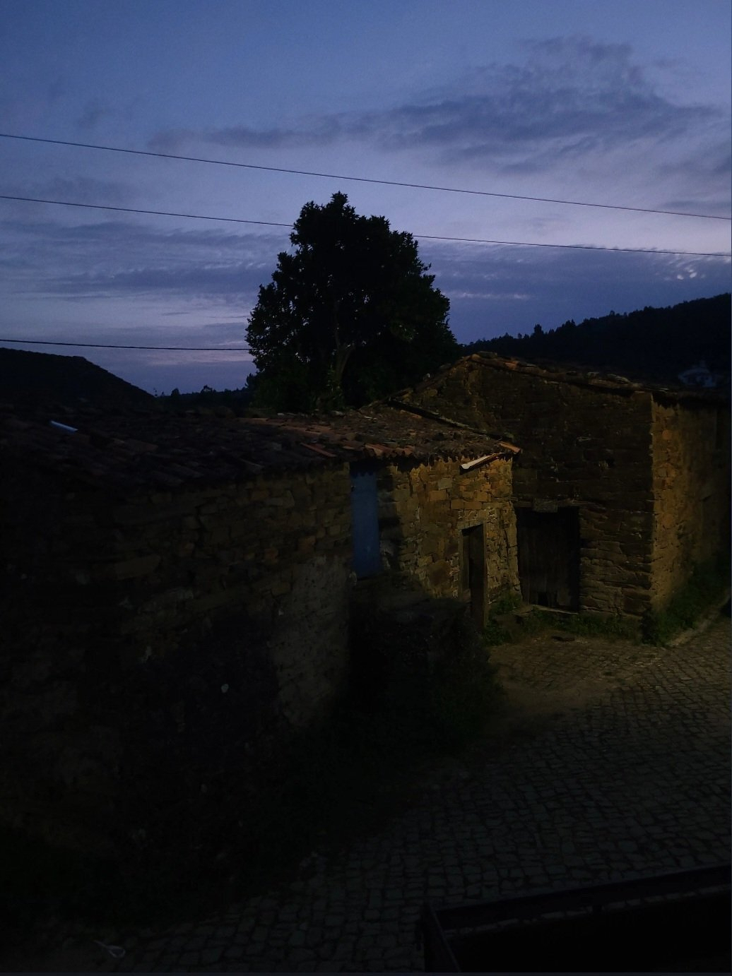 Old stone house at duak