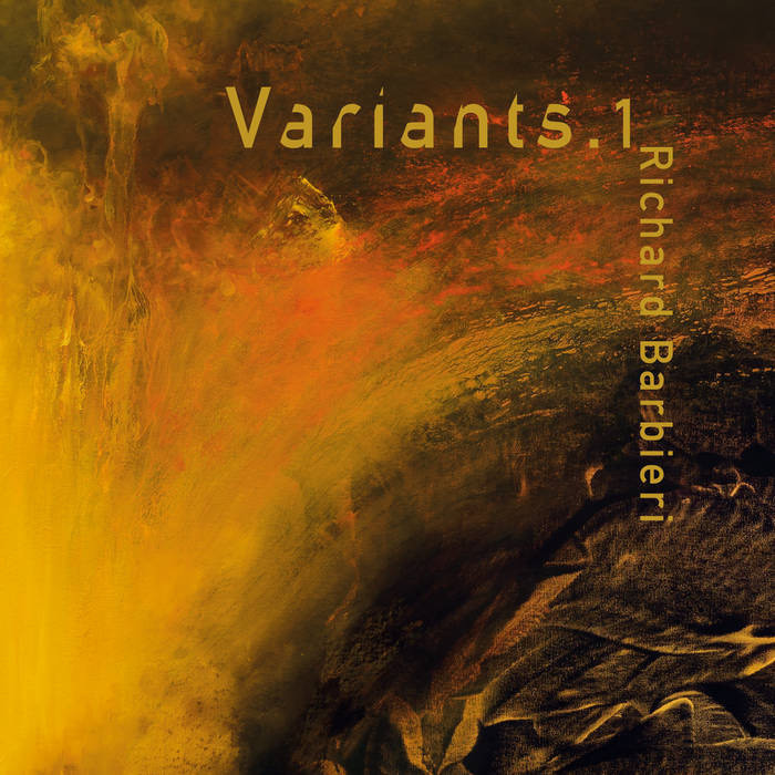 Album cover: Richard Barbieri, "Variants.1”