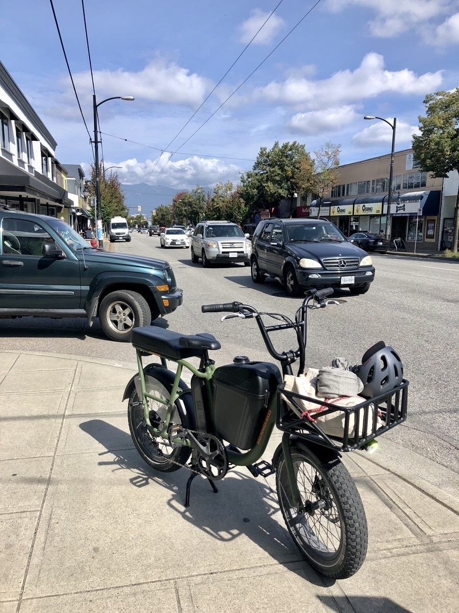 Rad Utility Bike on Main Street