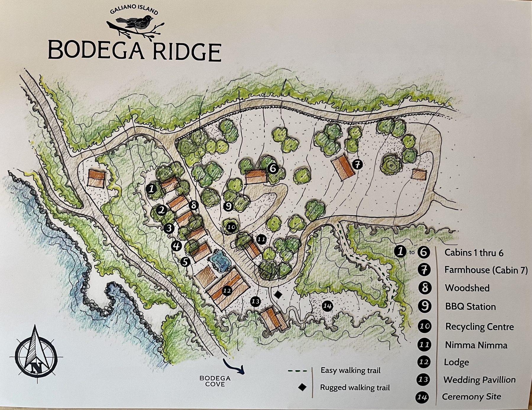 Bodega Ridge Map