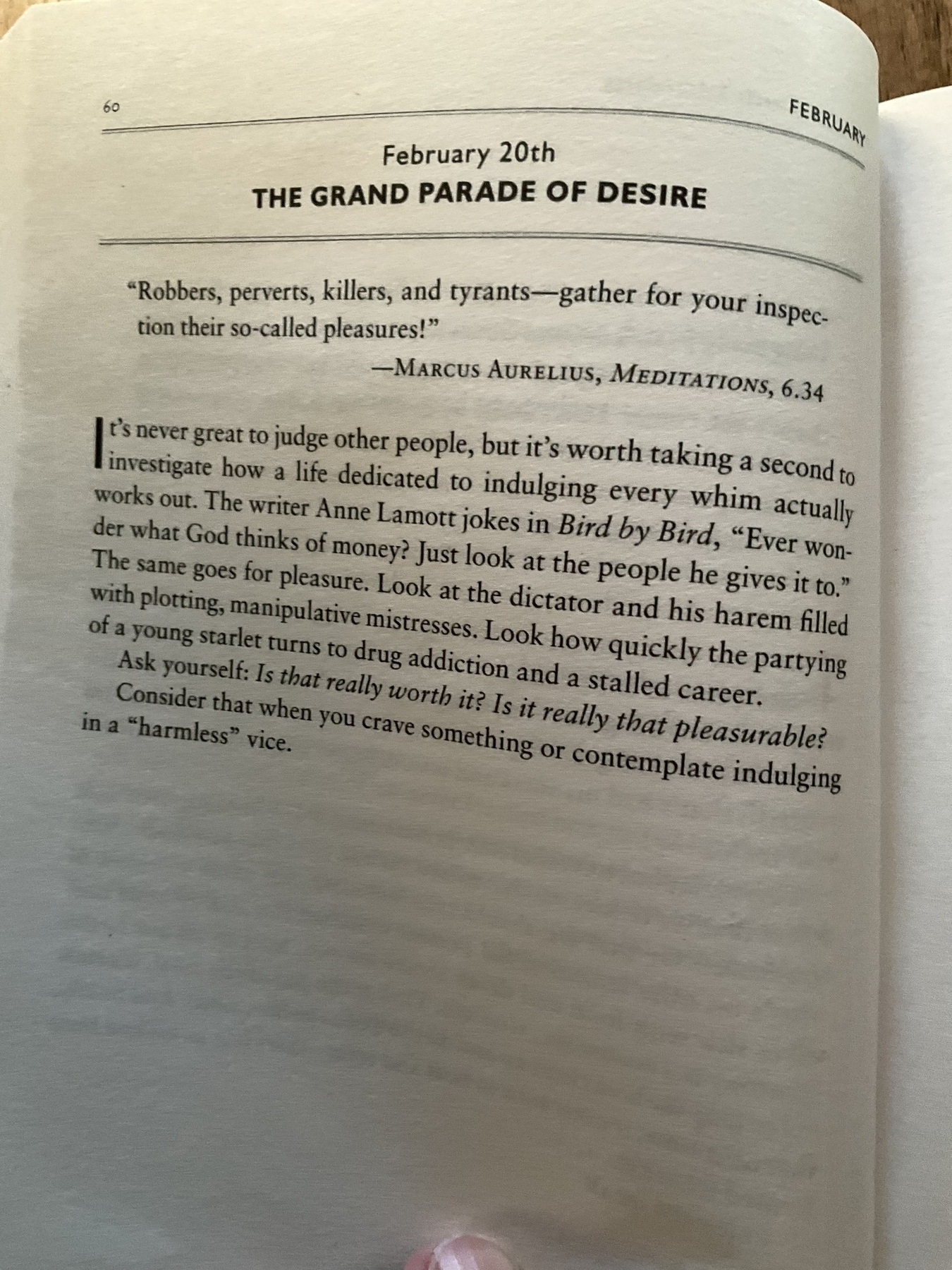 The Daily Stoic … The Daily Quote … Page 60