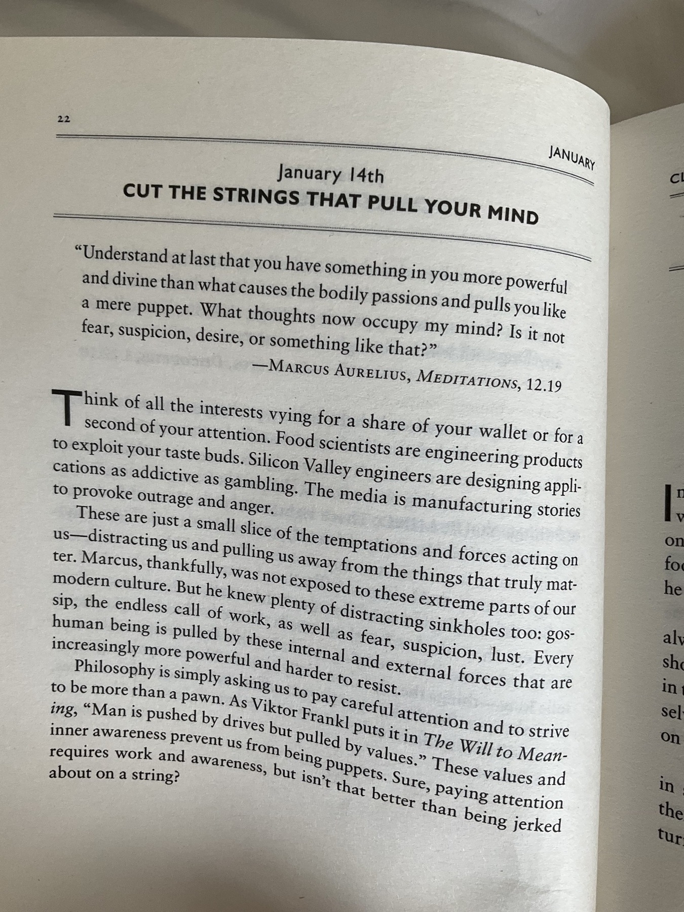 The Daily Stoic … The Daily Quote … Page 22