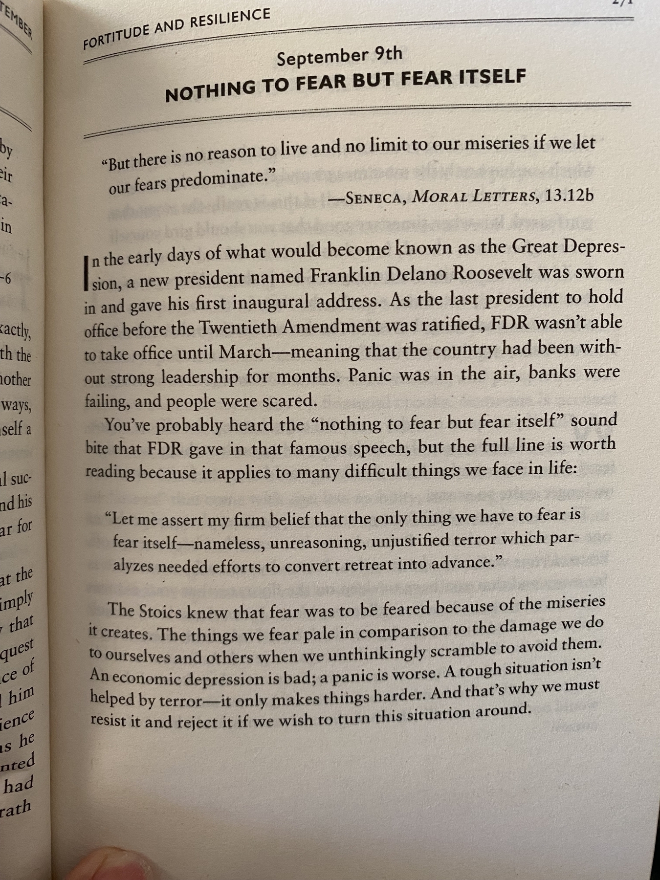 The Daily Stoic … The Daily  Quote … Page 271