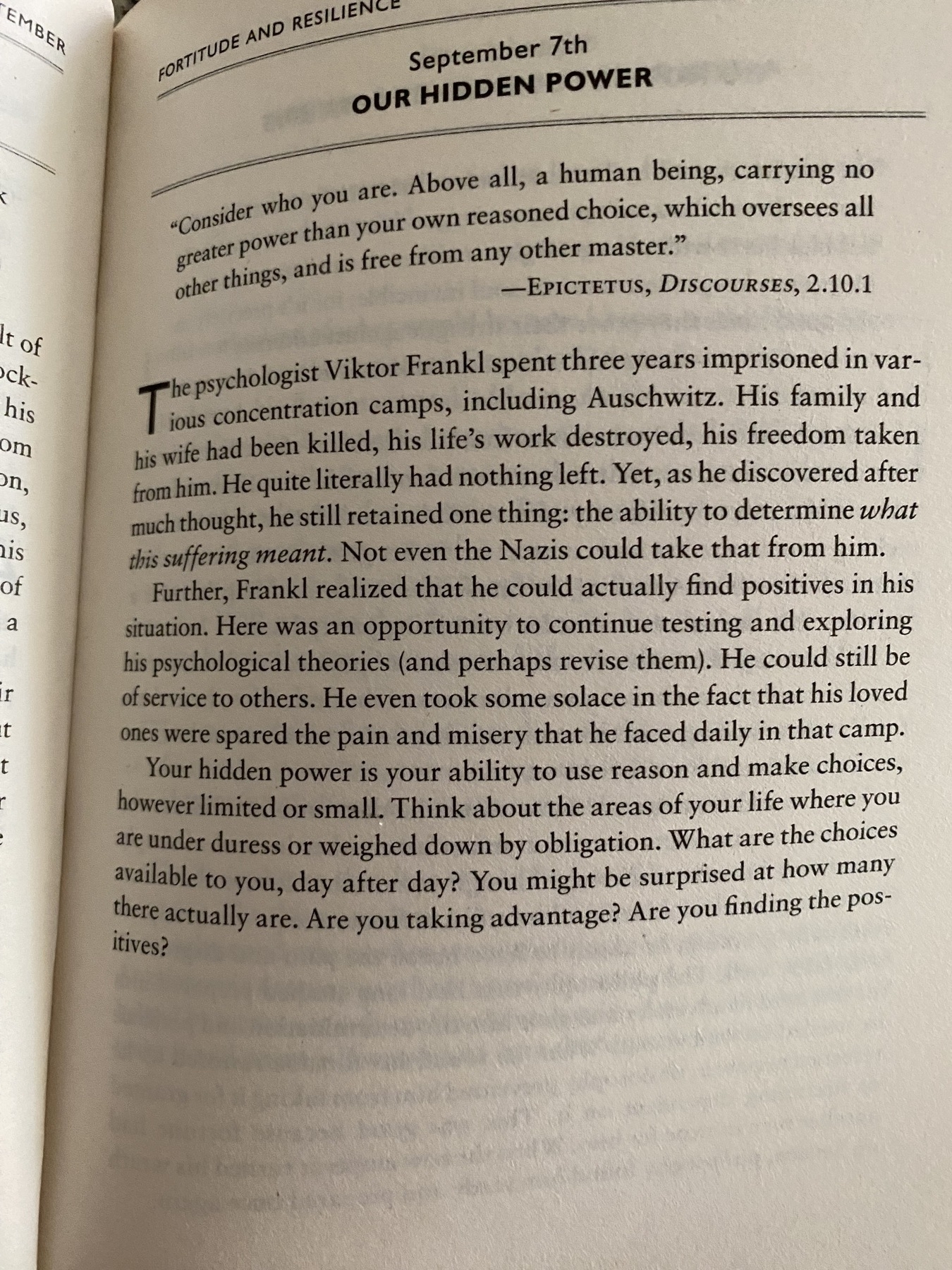 The Daily Stoic … The Daily  Quote … Page 269