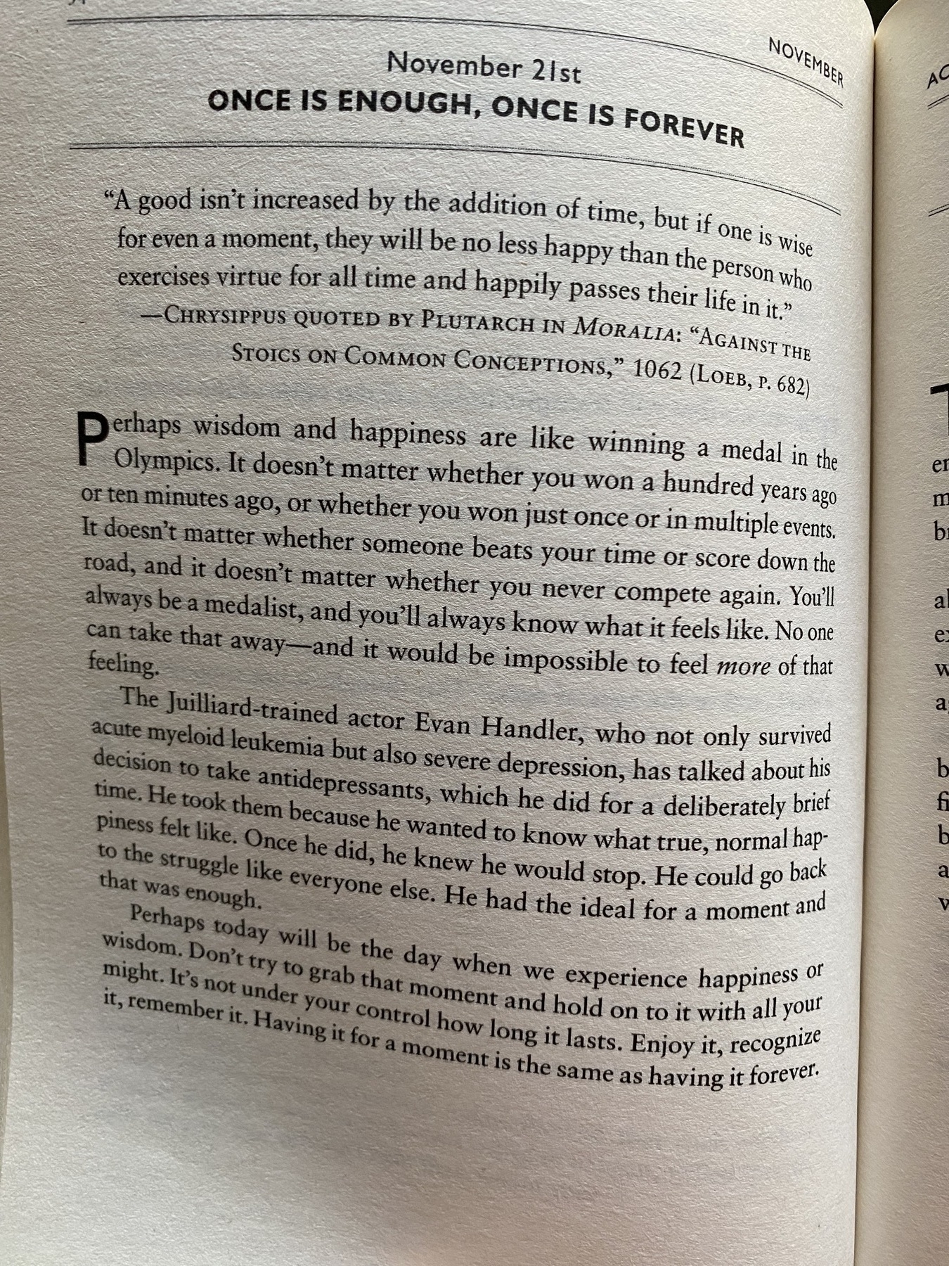 The Daily Stoic … The Daily  Quote … Page 346