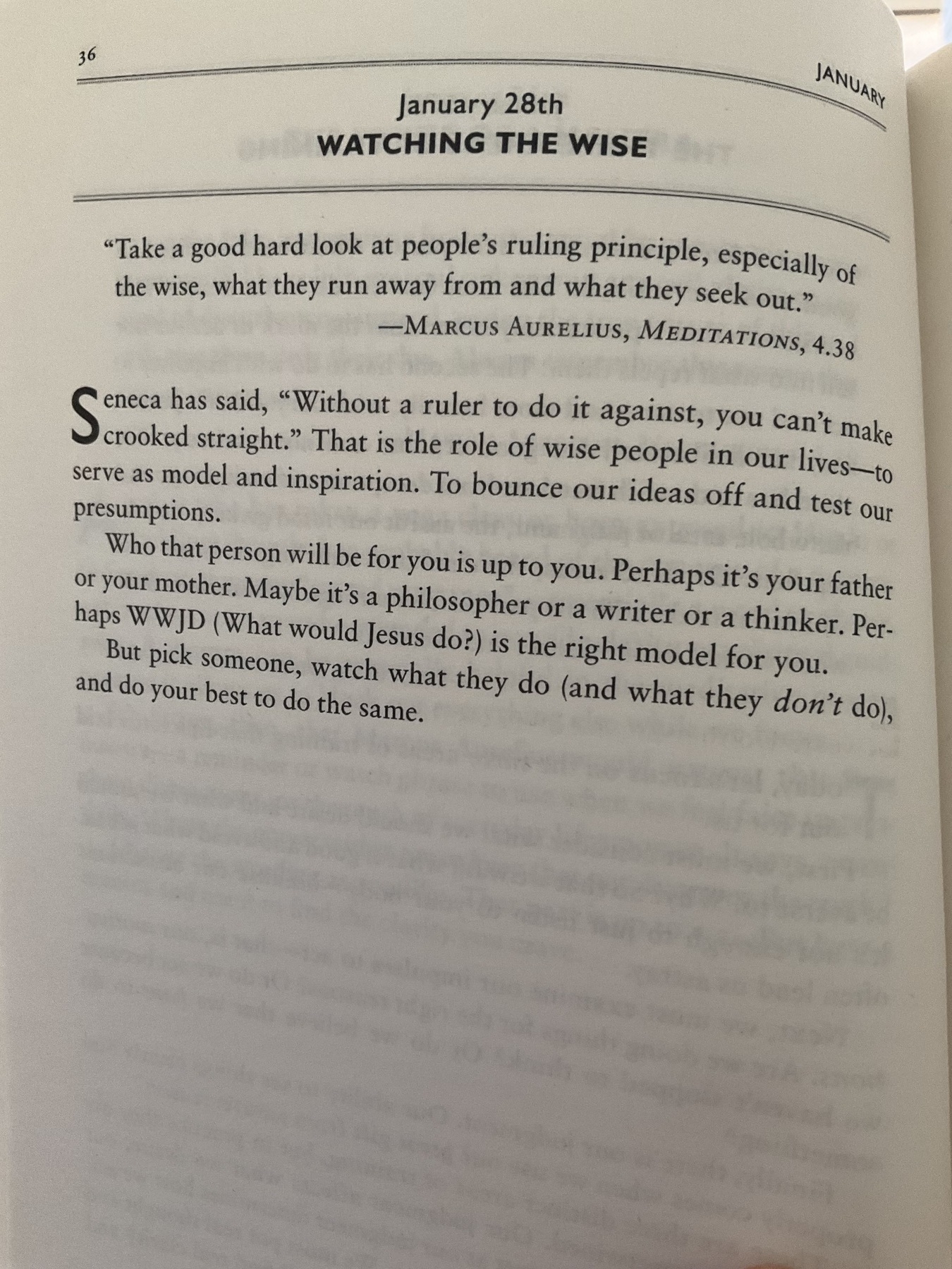 The Daily Stoic … The Daily Quote … Page 36