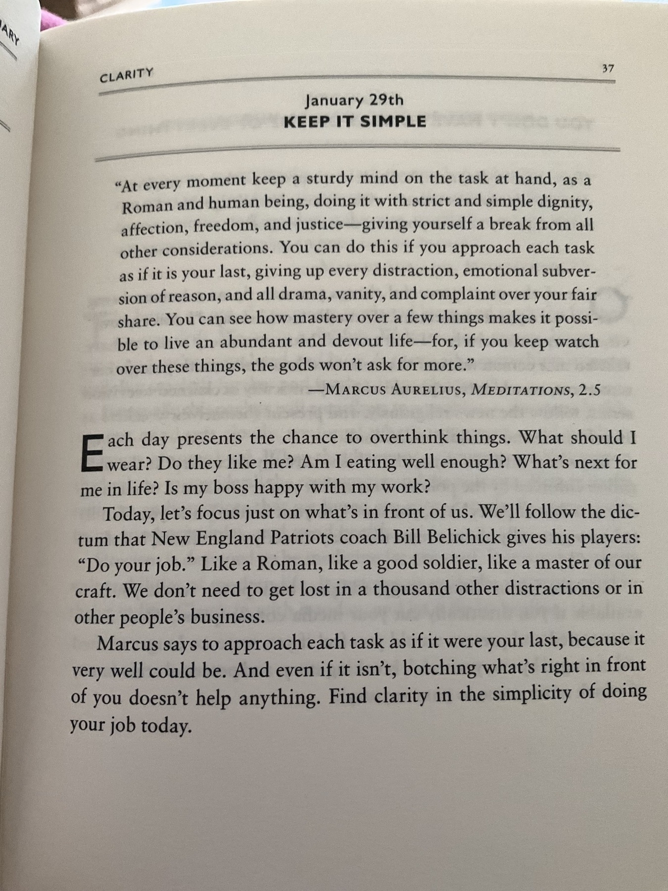 The Daily Stoic … The Daily Quote … Page 37