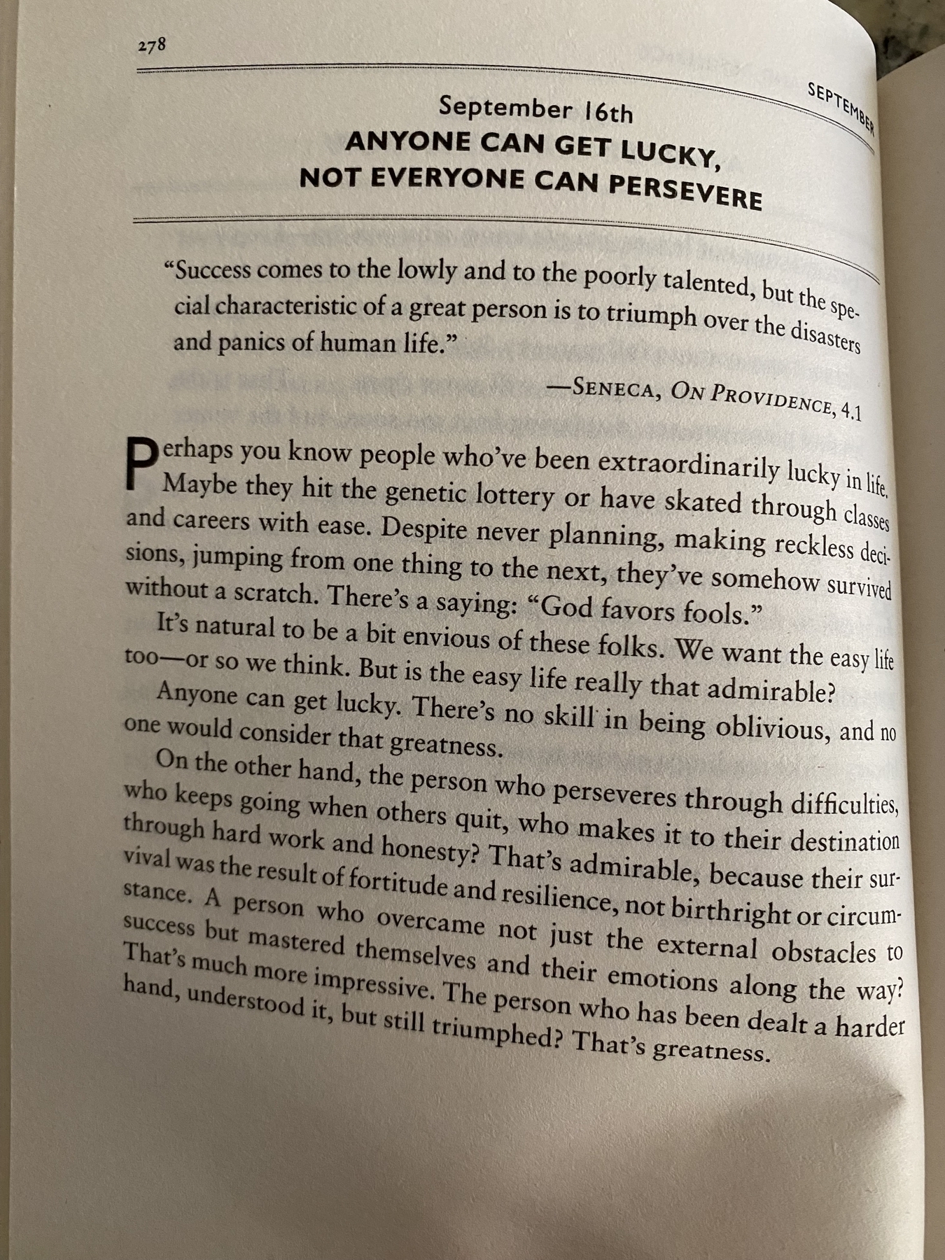 The Daily Stoic … The Daily  Quote … Page 278