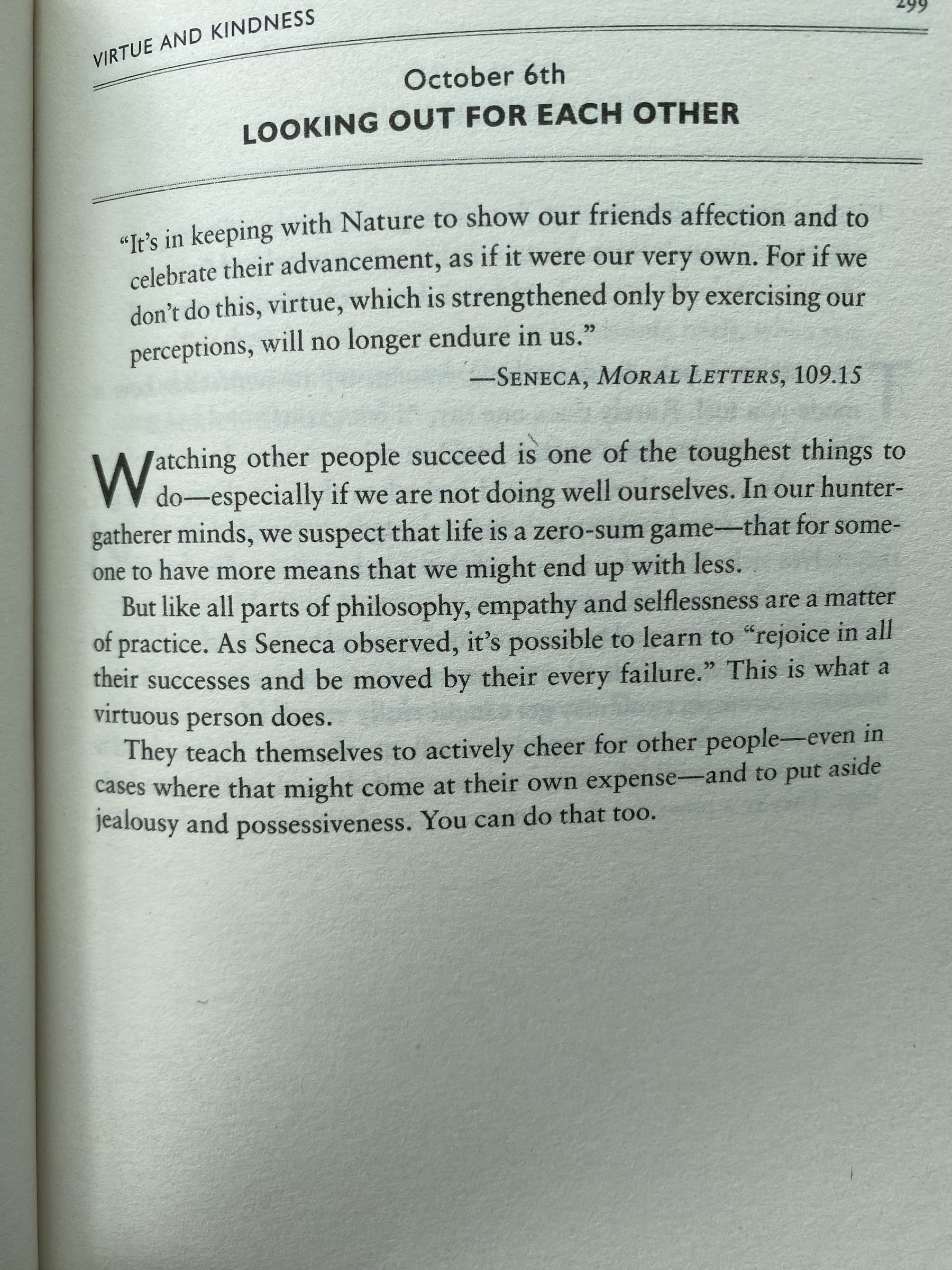 The Daily Stoic … The Daily  Quote … Page 299