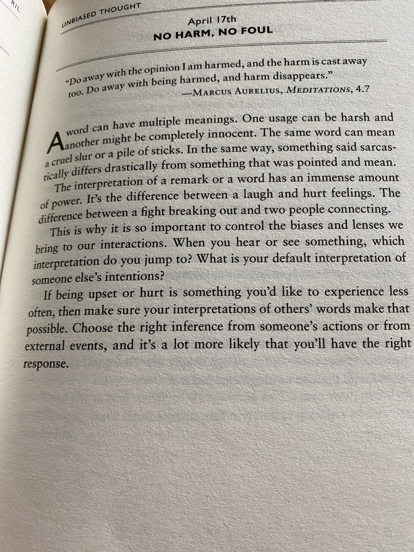 The Daily Stoic … The Daily  Quote … Page 119
