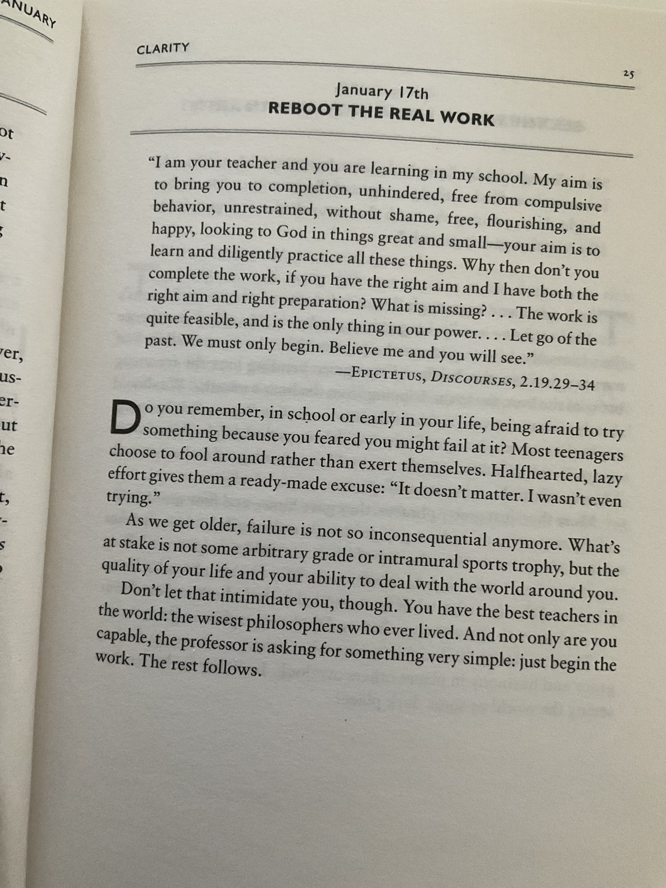The Daily Stoic … The Daily Quote … Page 25