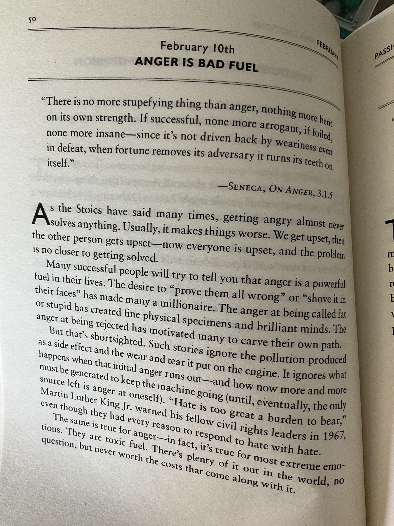 The Daily Stoic … The Daily Quote … Page 50