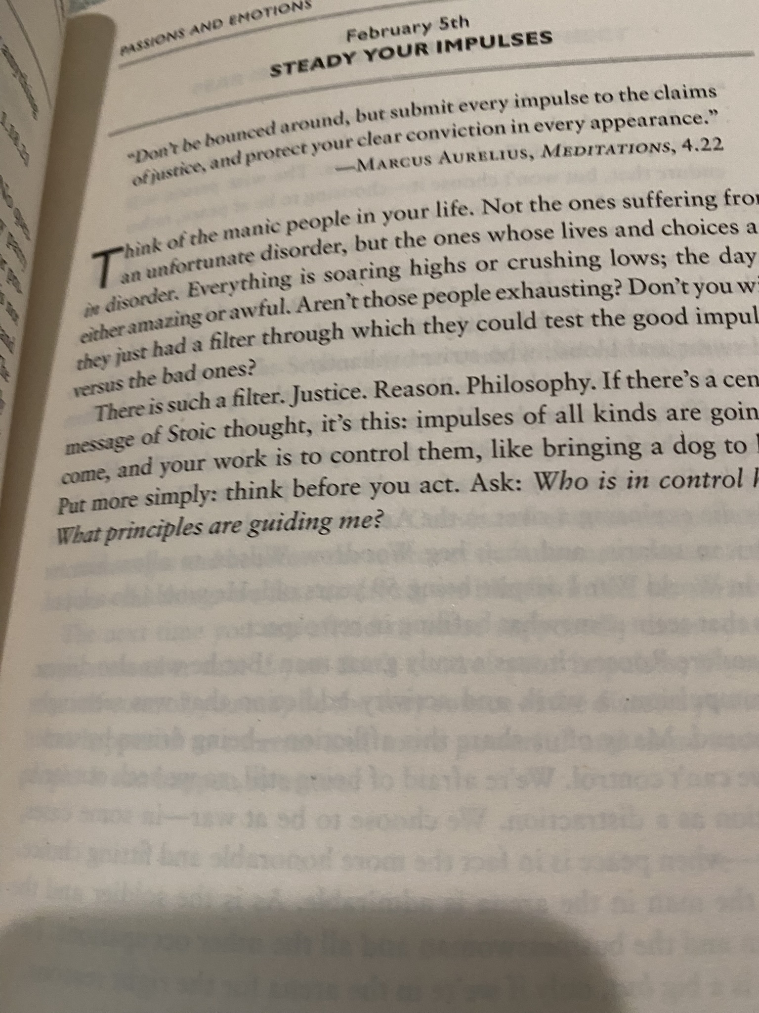 The Daily Stoic … The Daily Quote … Page 45