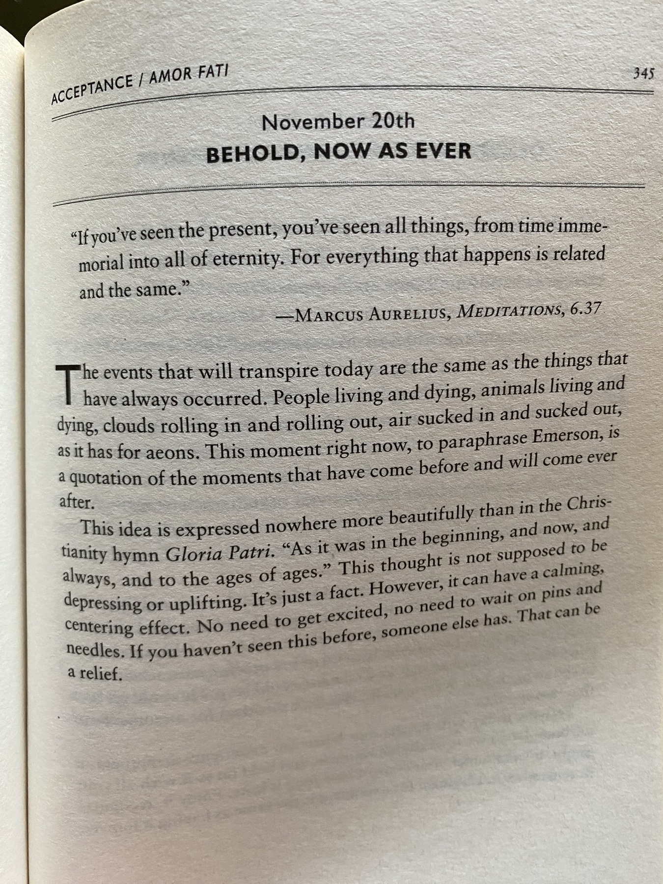 The Daily Stoic … The Daily  Quote … Page 345