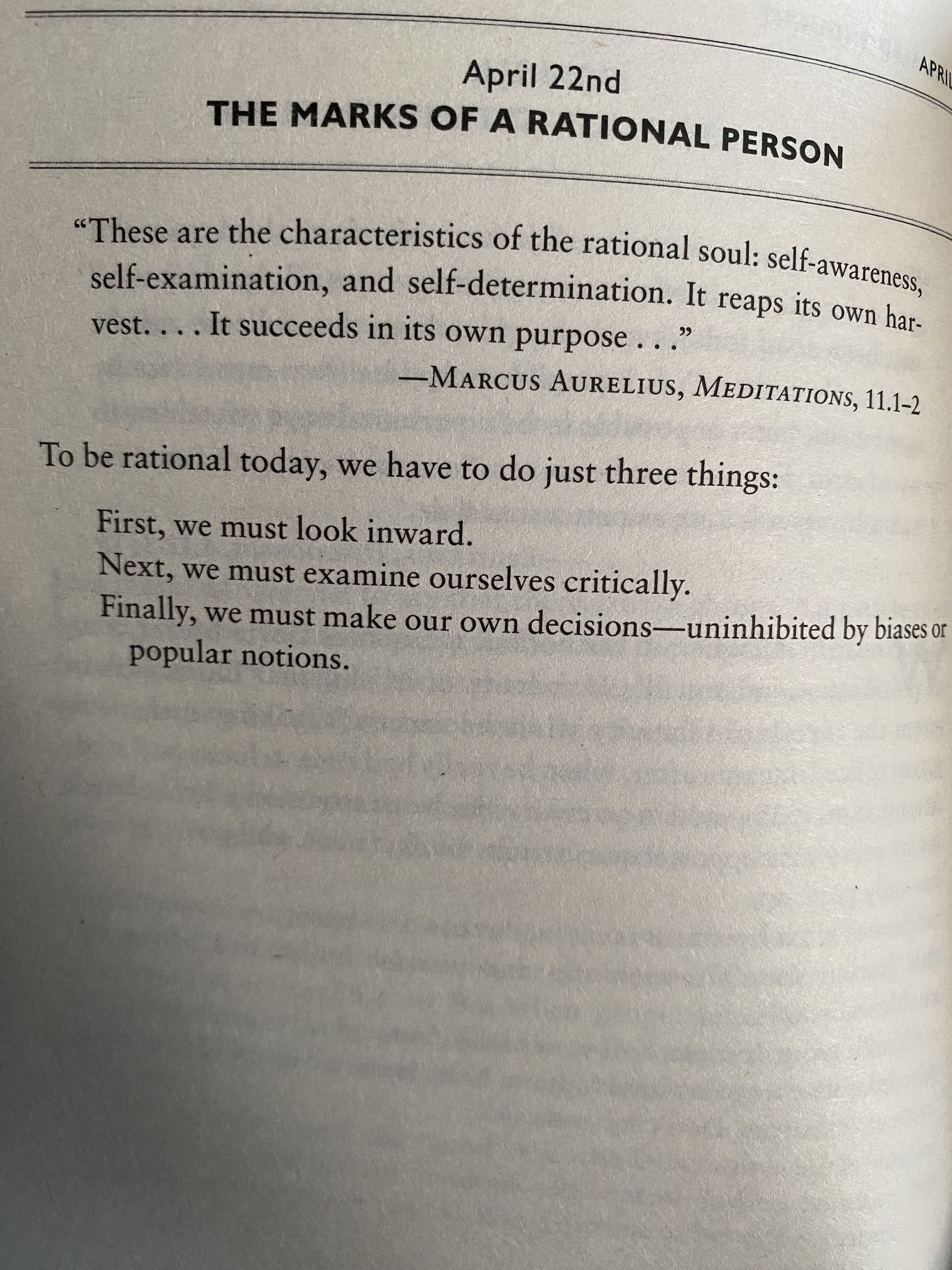 The Daily Stoic … The Daily  Quote … Page 124