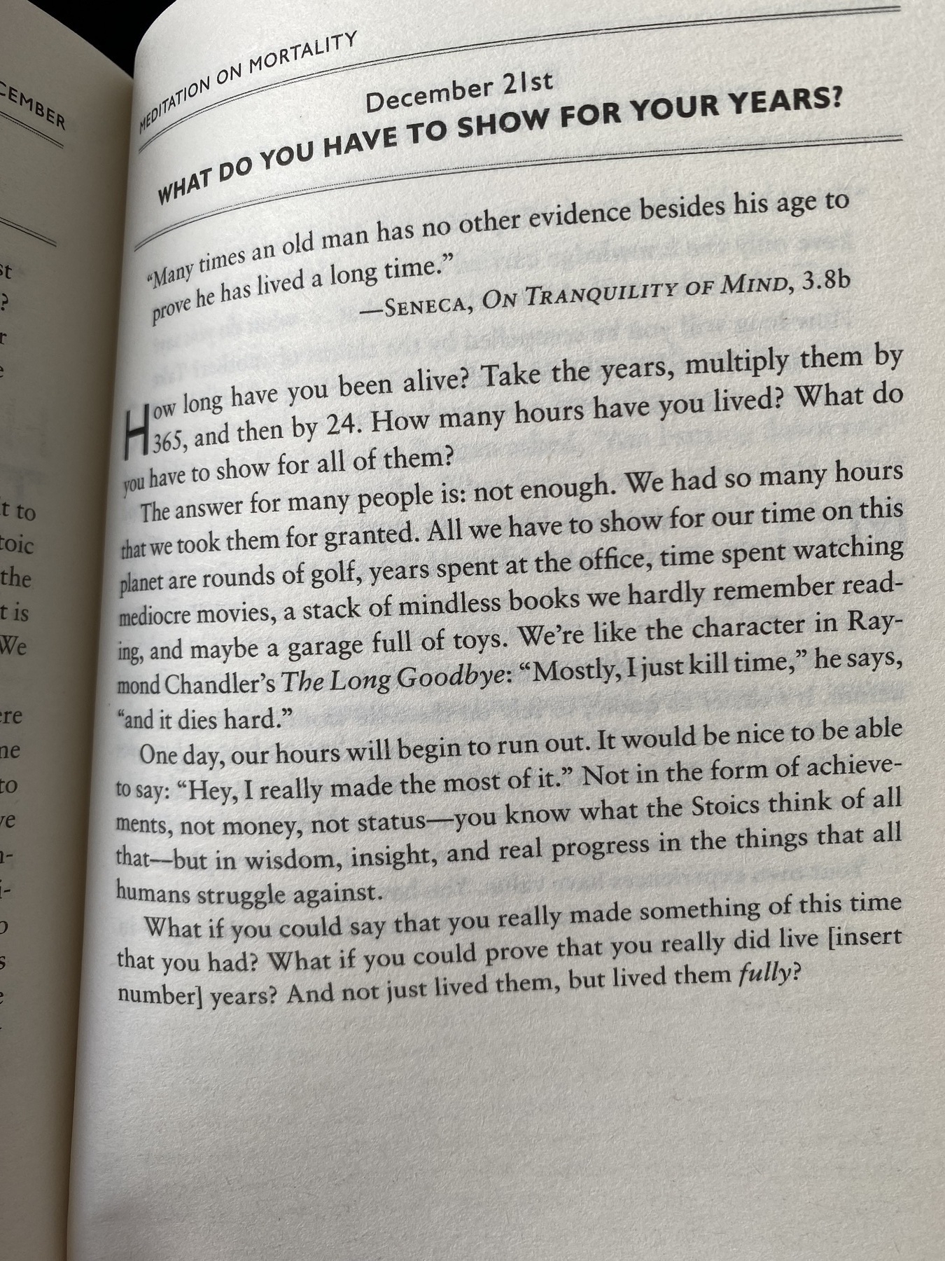 The Daily Stoic … The Daily  Quote … Page 377