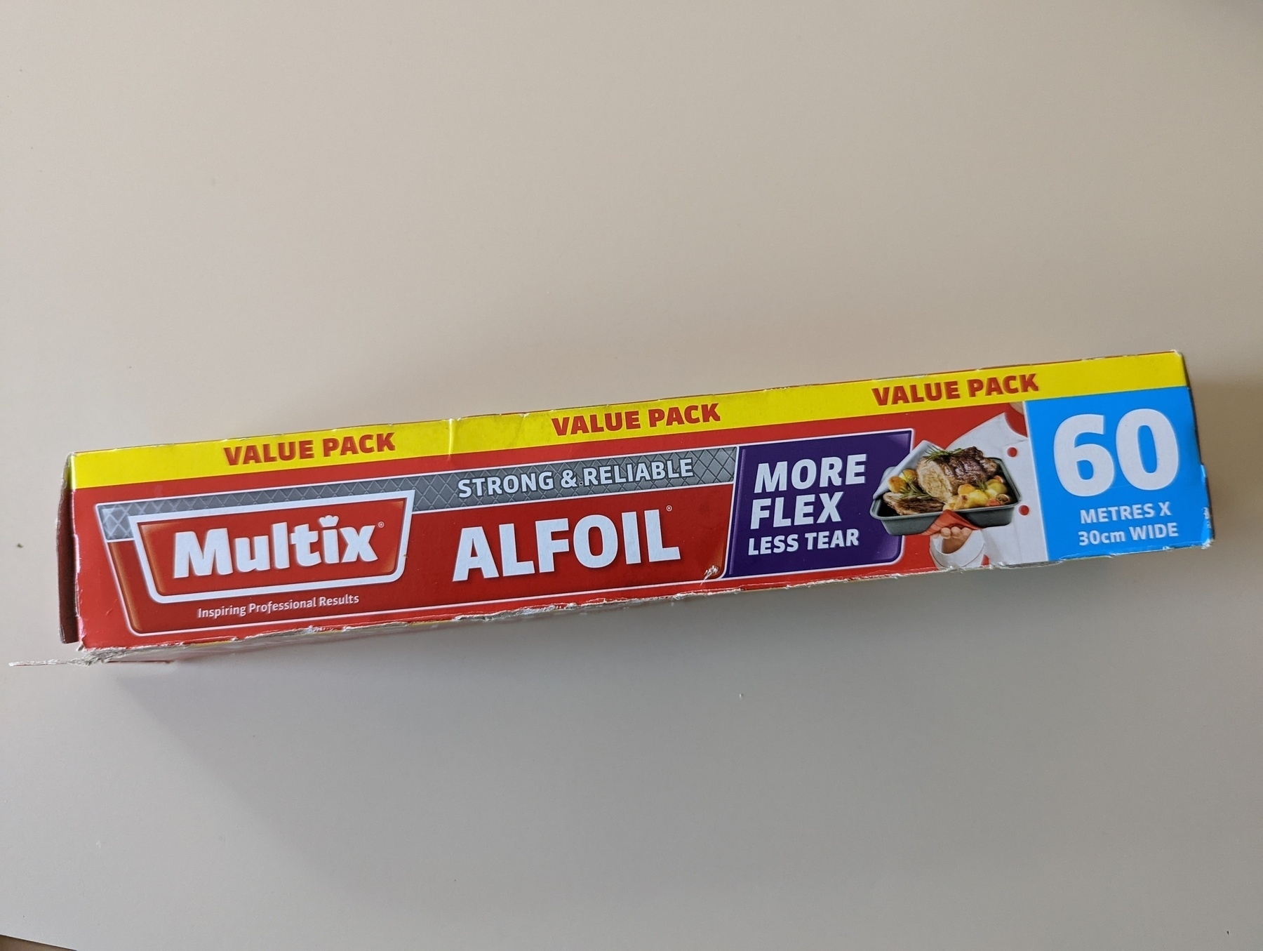 Roll of alfoil