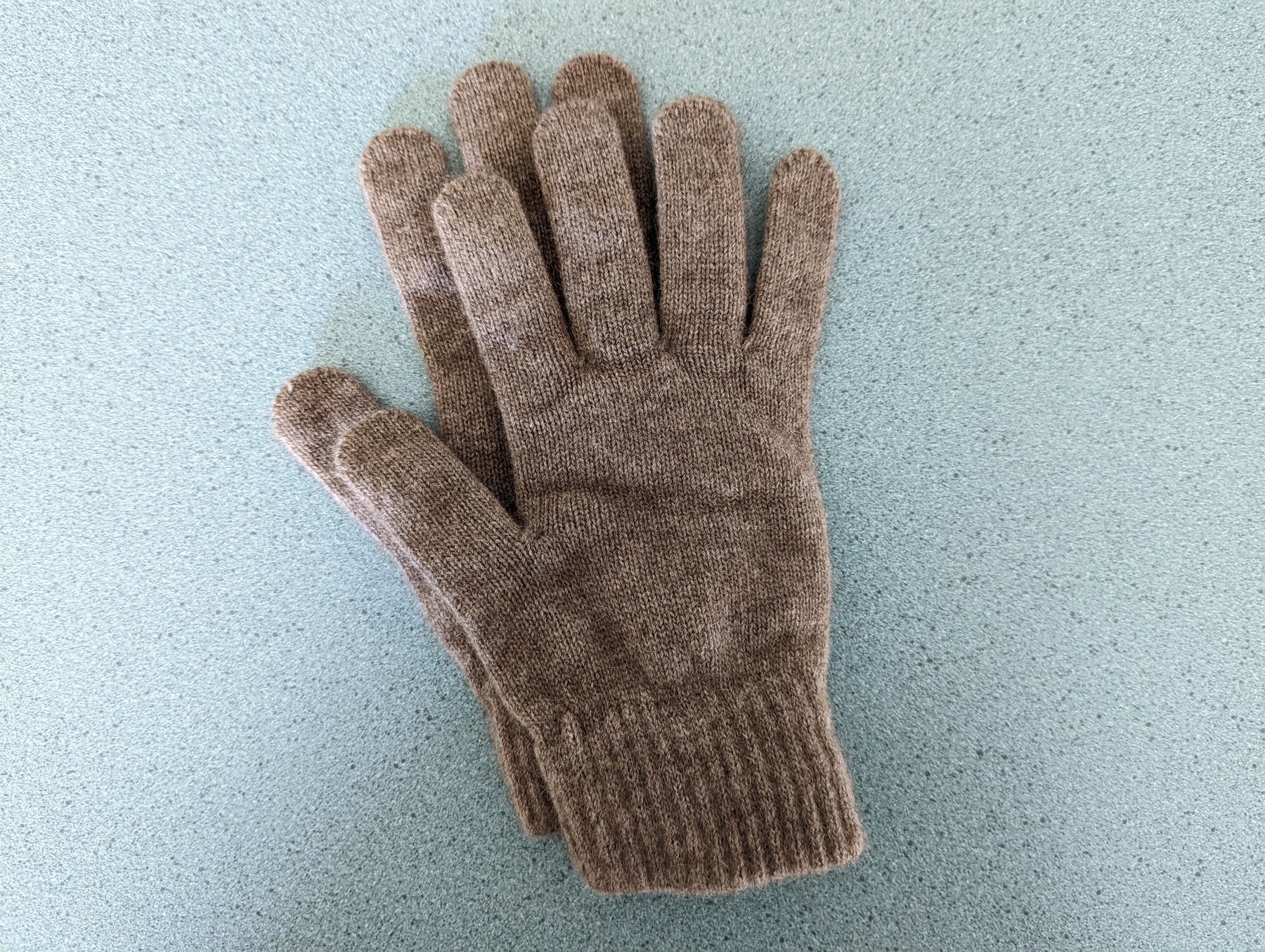 Pair of winter gloves