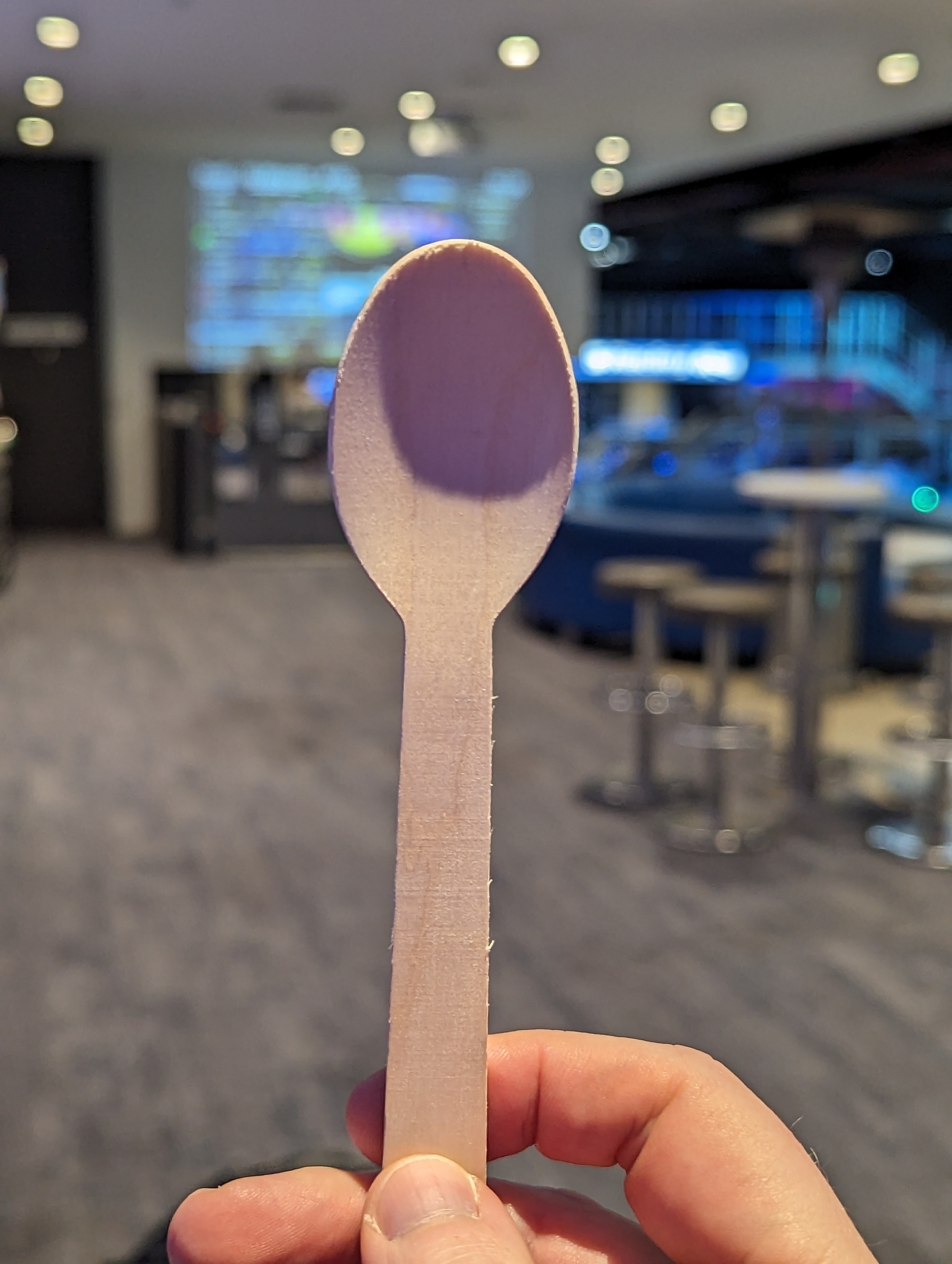 My disposable wooden spoon