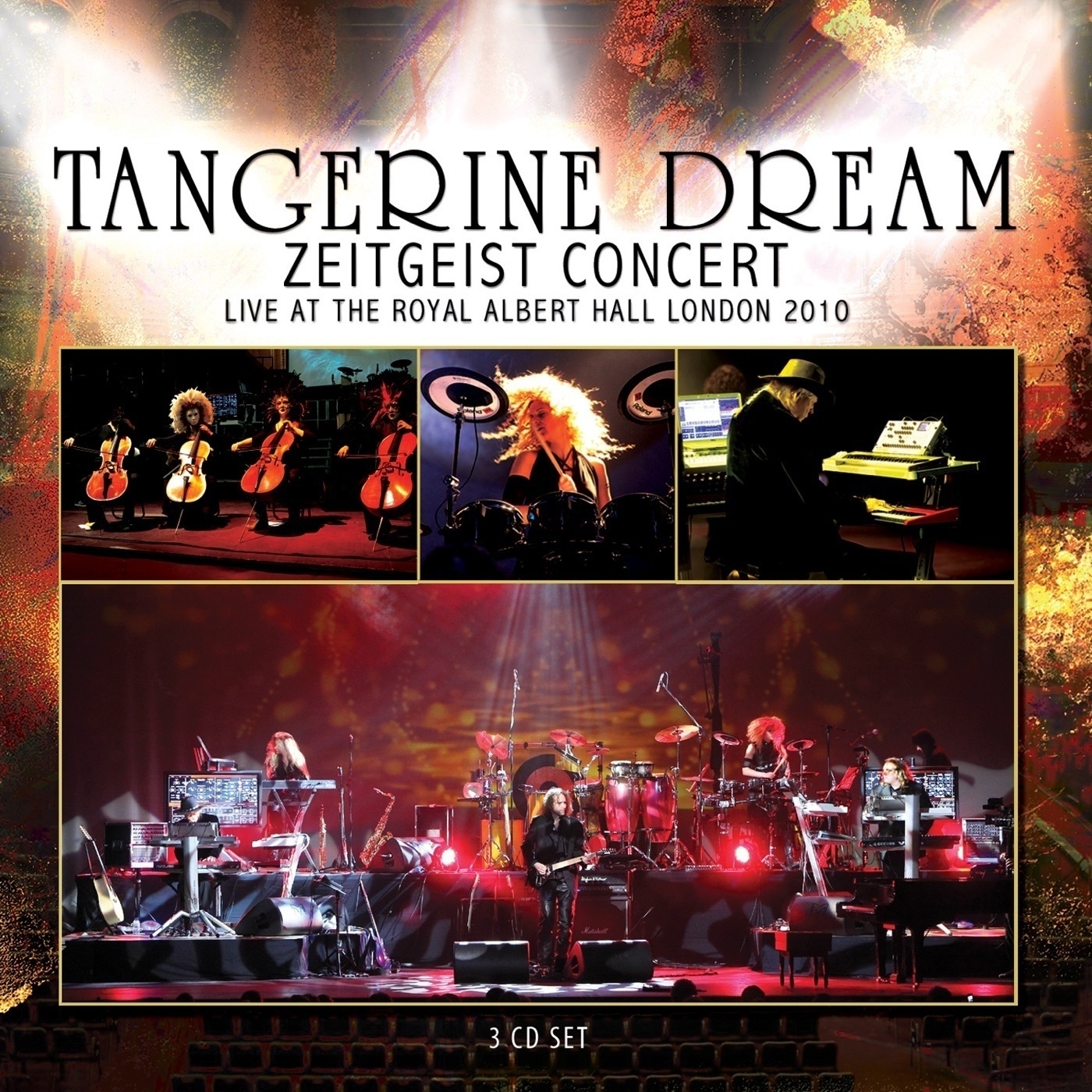 Album cover of the Tangerine Dream Zeitgeist Concert, at the Royal Albert Hall London 2010