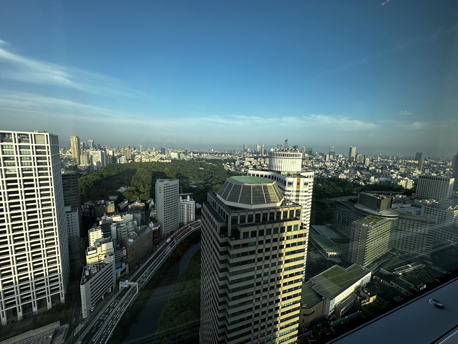 Tokyo from hotel