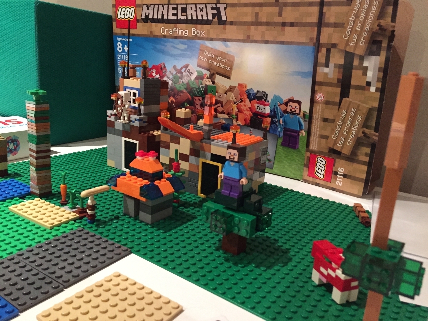 A minecraft Lego set