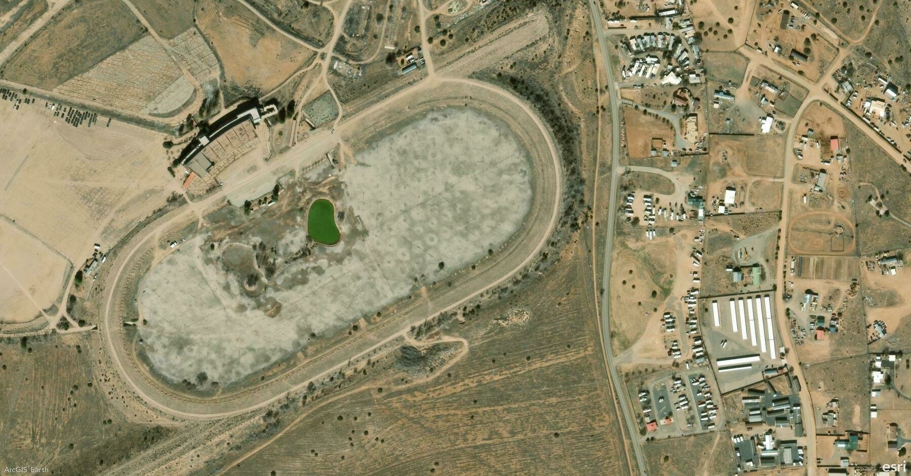 Screenshot of Santa Fe, United States, from ArcGIS Earth