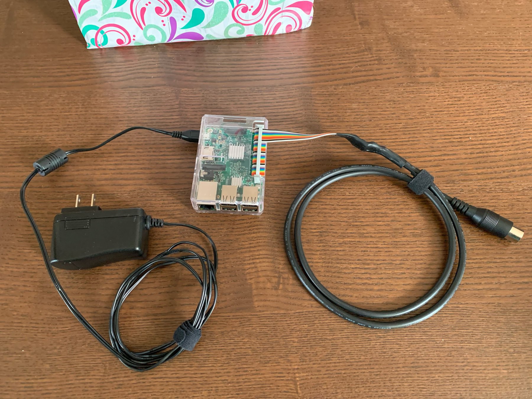 raspberry pi with pi1541 option a cable