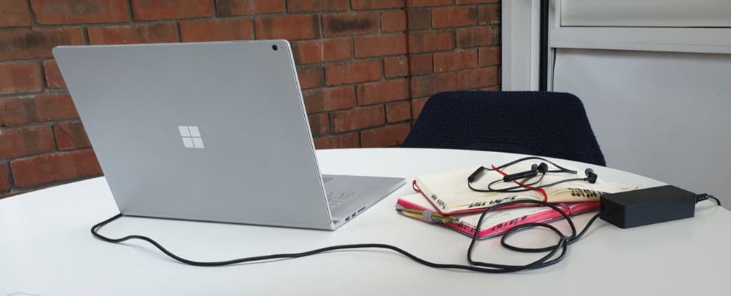 Surface Book on Desk