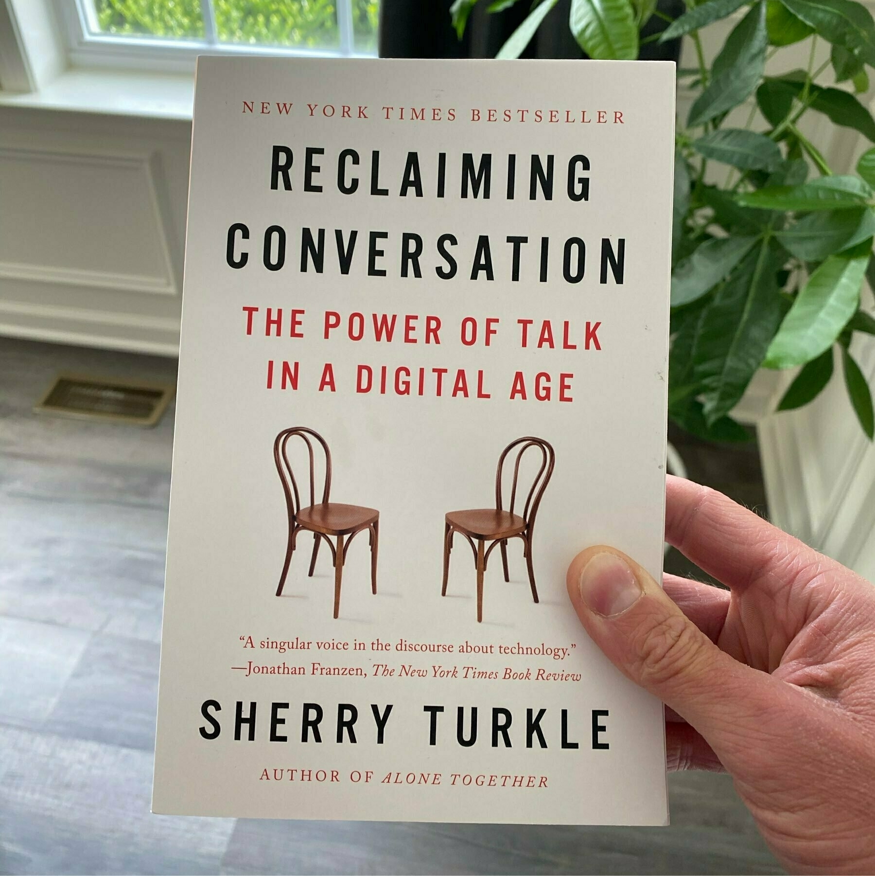 book cover of 'Reclaiming Conversation'