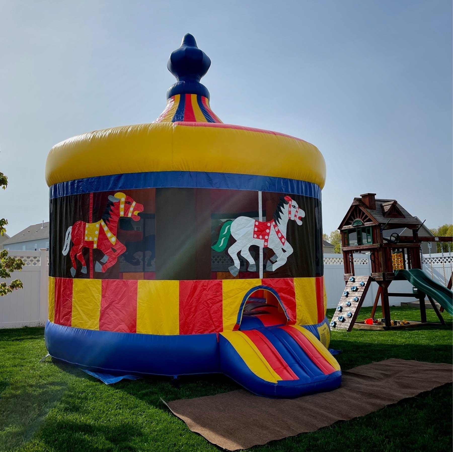 bouncy house