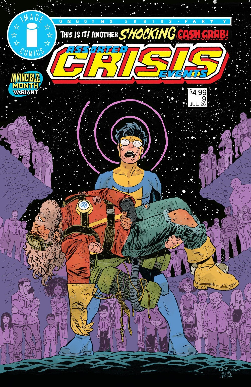 Assorted Crisis Events #9 (Cover C Eric Zawadzki Invincible Team-Up Variant)