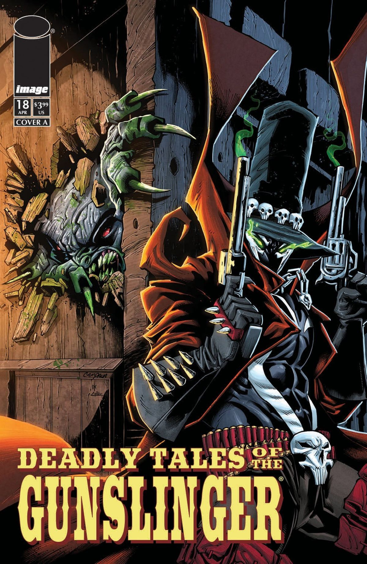 Deadly Tales Of The Gunslinger Spawn #18 (Cover A Chris Campana)