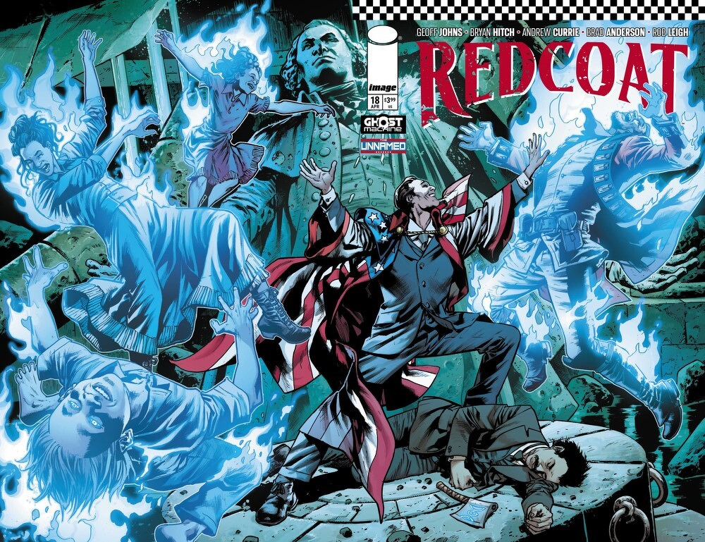 Redcoat #18 (Cover A Bryan Hitch & Brad Anderson Wraparound Variant)