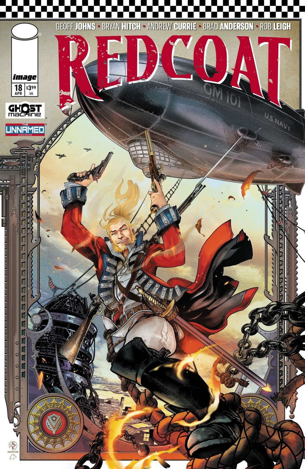 Redcoat #18 (Cover B Leonardo Colapietro)