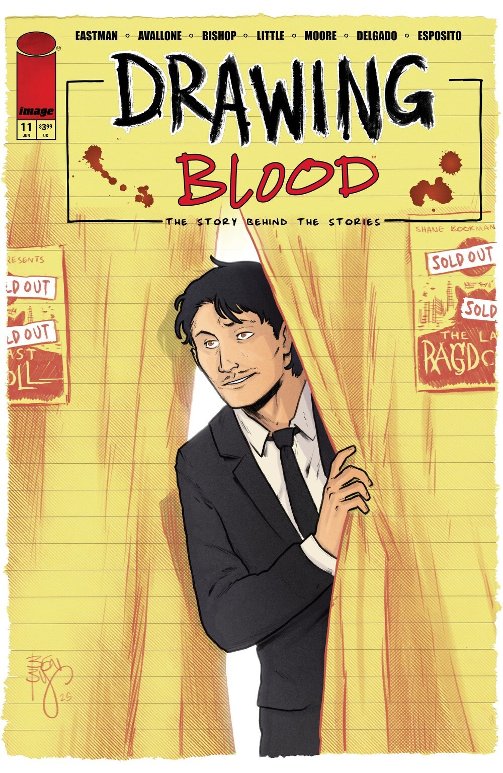 Drawing Blood #11 (Of 12)(Cover B Ben Bishop)