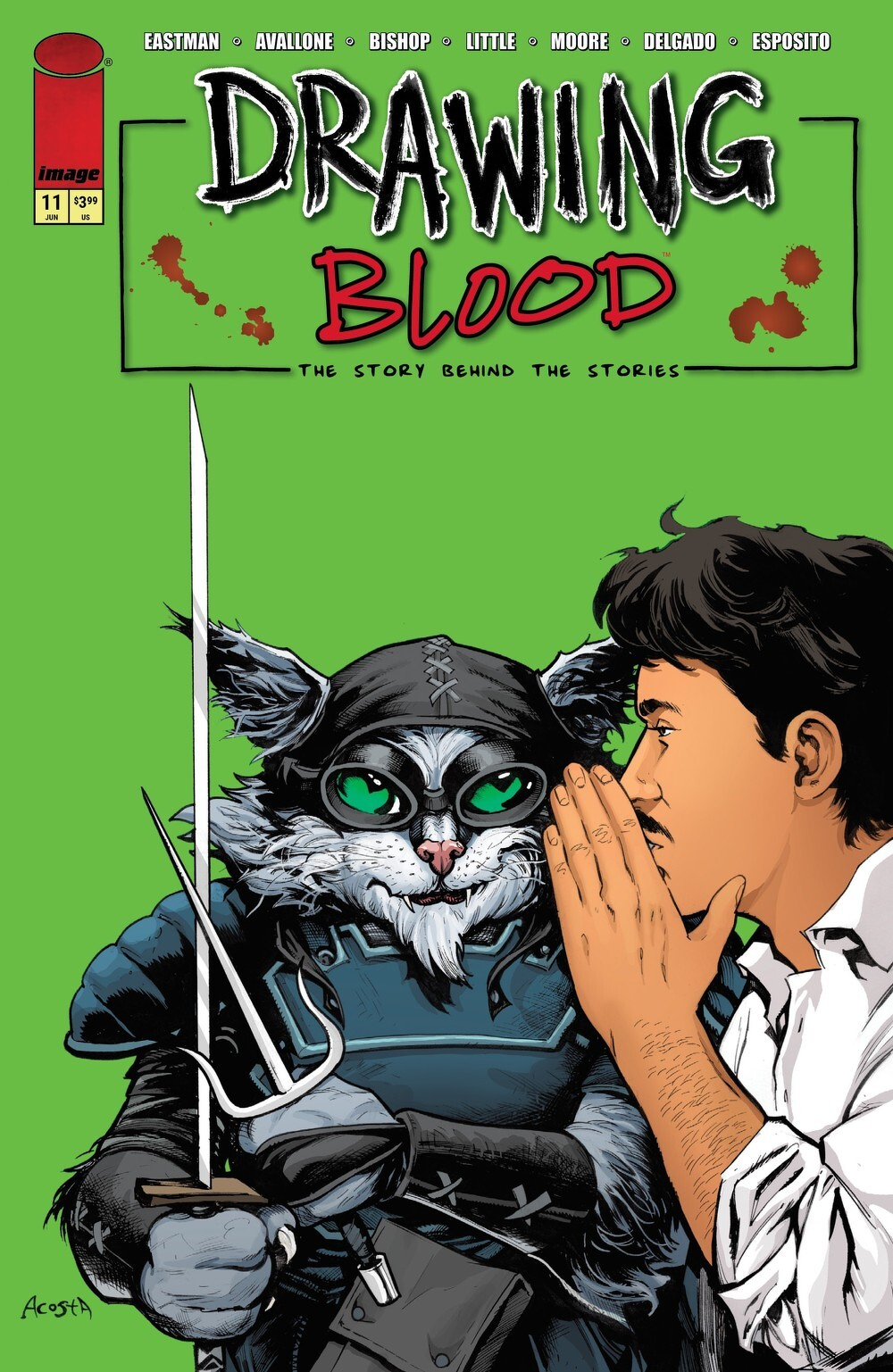 Drawing Blood #11 (Of 12)(Cover C Dave Acosta)