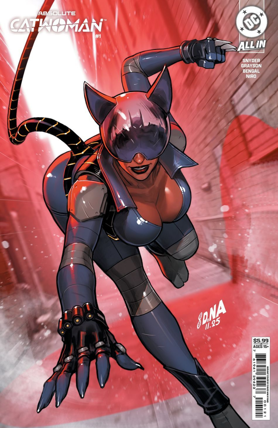 Absolute Catwoman #1 (Of 6)(Cover B David Nakayama Card Stock Variant) (find on eBay)