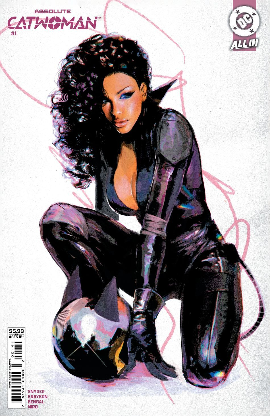 Absolute Catwoman #1 (Of 6)(Cover D Sozomaika Card Stock Variant) (find on eBay)