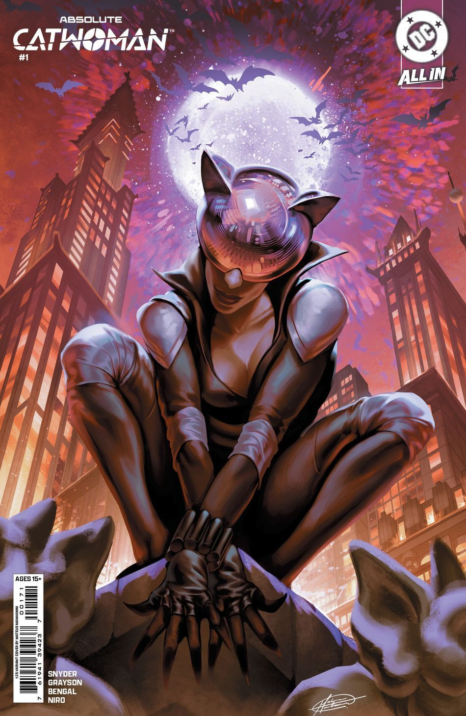 Absolute Catwoman #1 (Of 6)(Cover H Mateus Manhanini Card Stock Variant) (find on eBay)