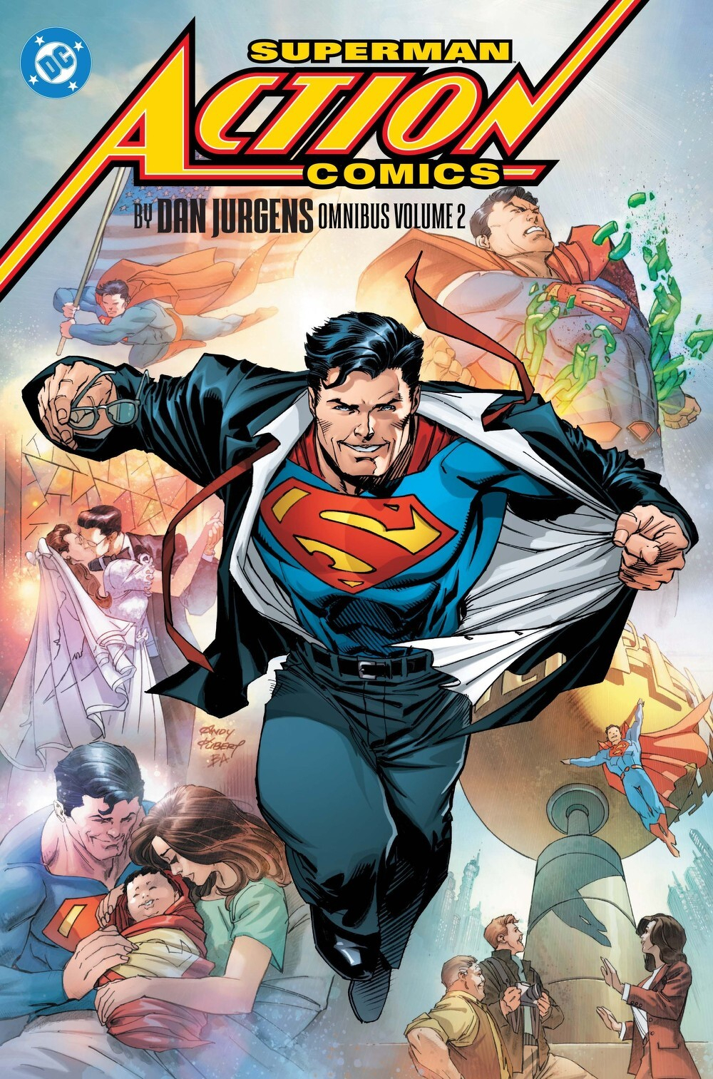 Superman Action Comics By Dan Jurgens Omnibus Volume 2 HC