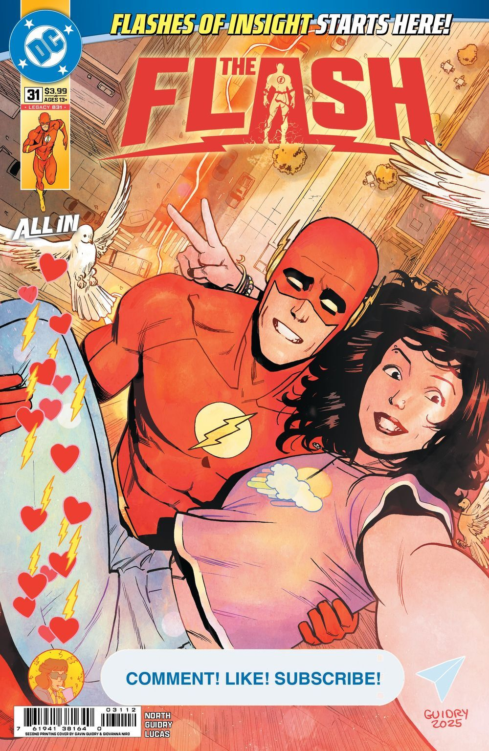 Flash #31 (2nd Printing Cover A Gavin Guidry)