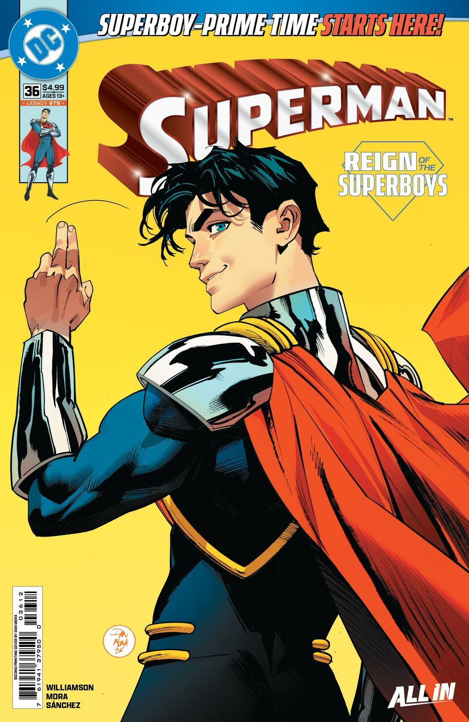 Superman #36 (2nd Printing Cover A Dan Mora)